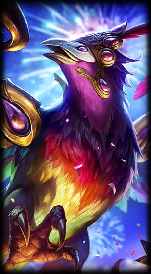 Anivia reina del festival