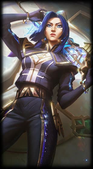 Caitlyn comandante de Arcane de prestigio