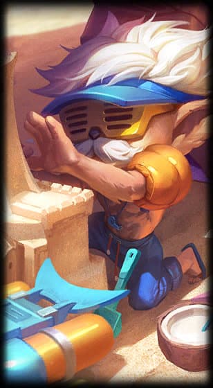 Heimerdinger fiesta en la piscina
