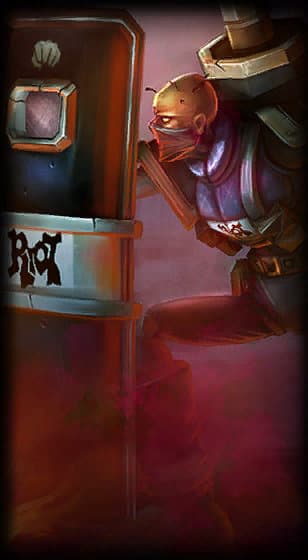 Singed antidisturbios